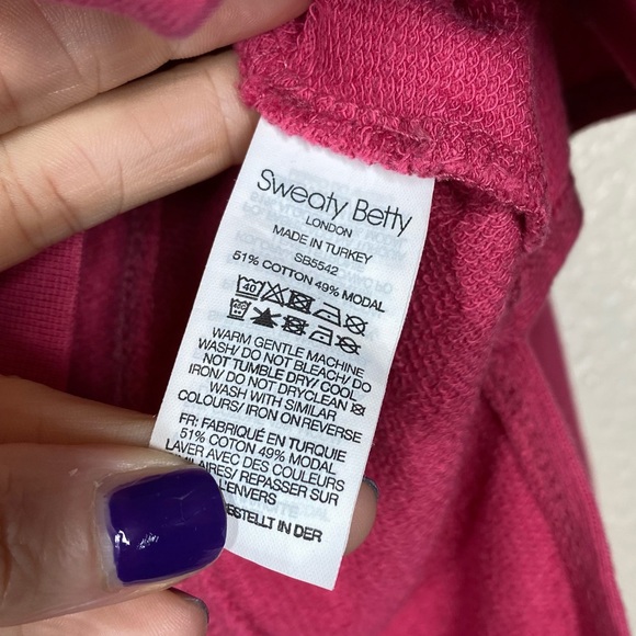 Sweaty Betty After Class Split Tunic Sweatshirt
Pink
Size: Large - Picture 10 of 11